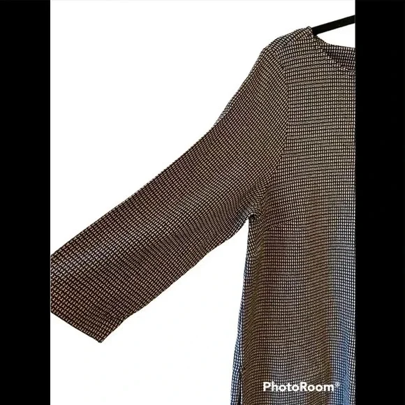 J. Jill Ponte 3/4 Sleeve Dress Sz L - Picture 2 of 5